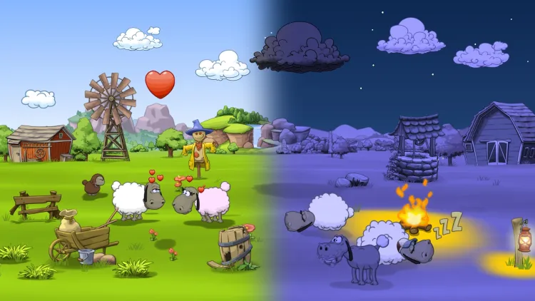 Скриншот Clouds & Sheep 2 — 6