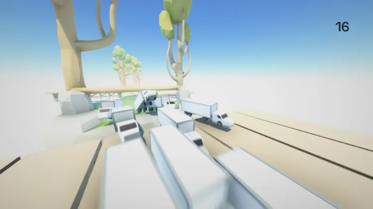 Скриншот Clustertruck — 2