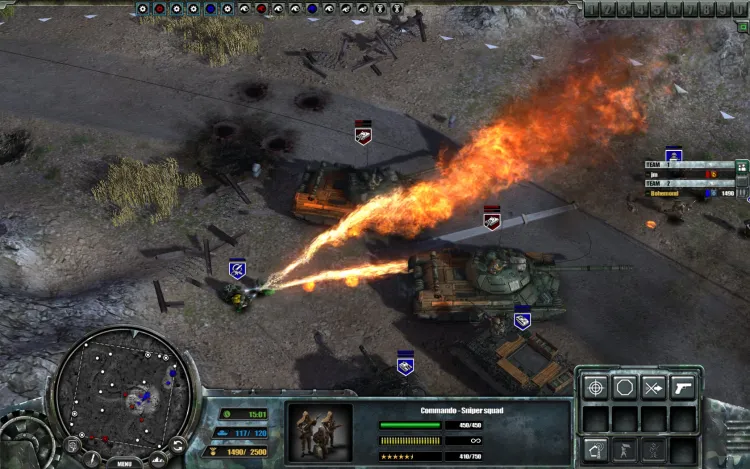 Скриншот Codename Panzers Cold War — 1
