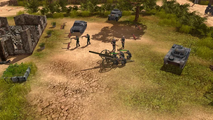 Скриншот Codename: Panzers. Phase One — 4