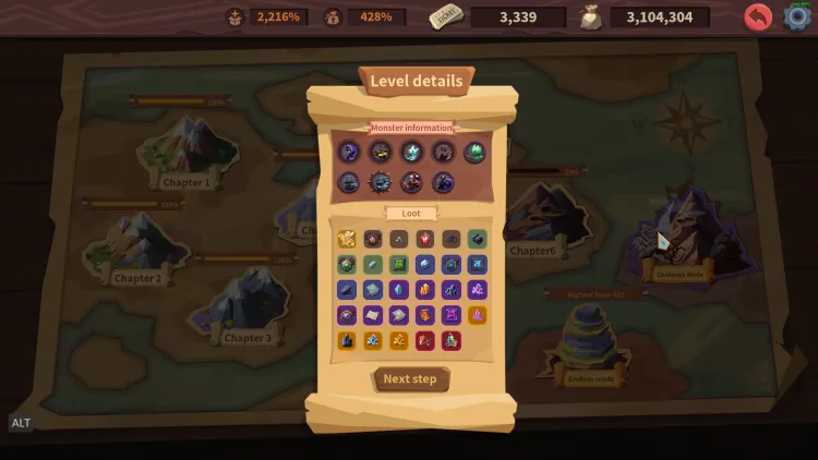 Скриншот Coin Push RPG — 3