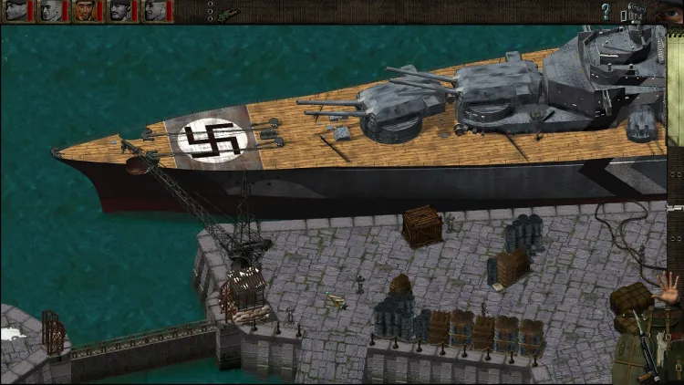 Скриншот Commandos: Behind Enemy Lines — 3