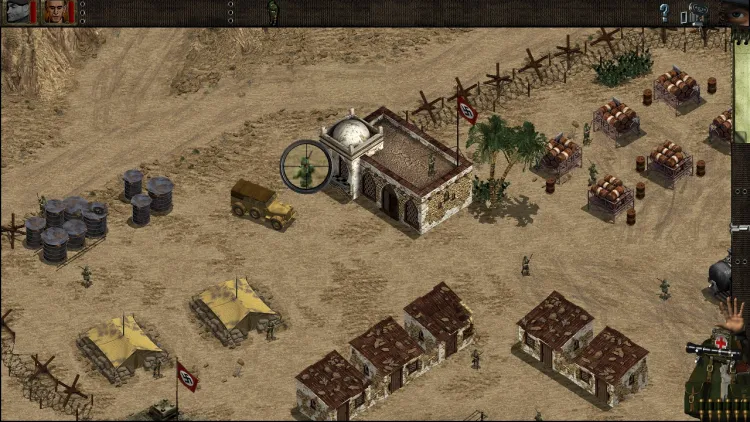 Скриншот Commandos: Behind Enemy Lines — 4