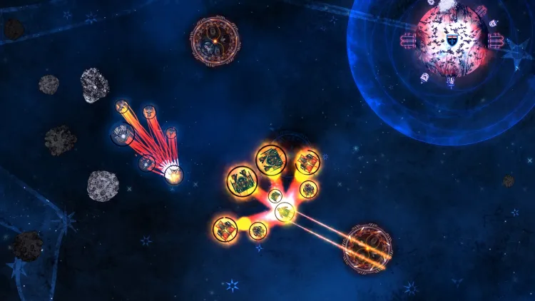 Скриншот Conflicks - Revolutionary Space Battles — 7
