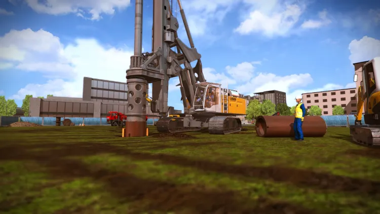 Скриншот Construction Simulator 2015: Liebherr LB 28 (Версия для СНГ [ Кроме РФ и РБ ]) DLC — 7
