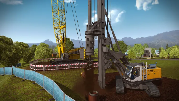 Скриншот Construction Simulator 2015: Liebherr LR 1300 (Версия для СНГ [ Кроме РФ и РБ ]) DLC — 1