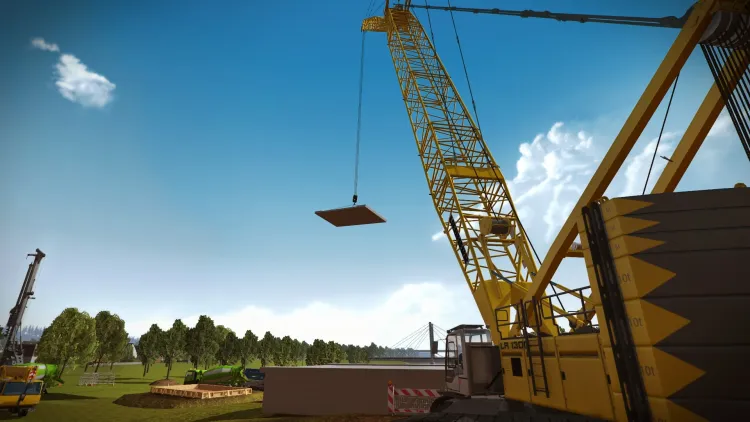 Скриншот Construction Simulator 2015: Liebherr LR 1300 (Версия для СНГ [ Кроме РФ и РБ ]) DLC — 5