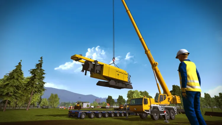 Скриншот Construction Simulator 2015: Liebherr LR 1300 (Версия для СНГ [ Кроме РФ и РБ ]) DLC — 6