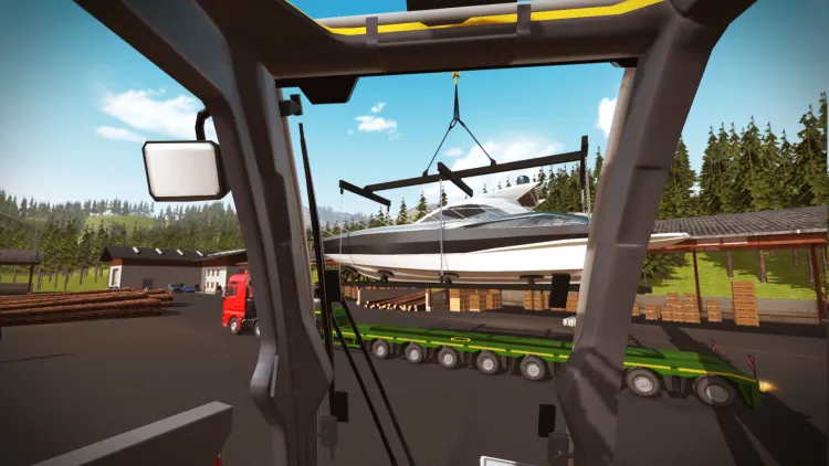 Скриншот Construction Simulator 2015: Liebherr LTM 1300 6.2 (Версия для СНГ [ Кроме РФ и РБ ]) — 2