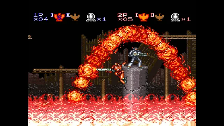 Скриншот Contra Anniversary Collection — 9