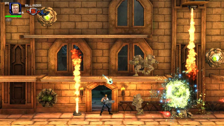 Скриншот Contra: Operation Galuga (Nintendo Switch - Цифровая версия) (EU) — 1
