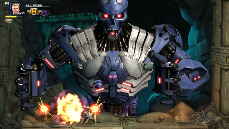 Скриншот Contra: Operation Galuga (Nintendo Switch - Цифровая версия) (EU) — 4