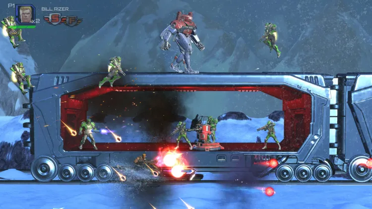 Скриншот Contra: Operation Galuga (Nintendo Switch - Цифровая версия) (EU) — 6