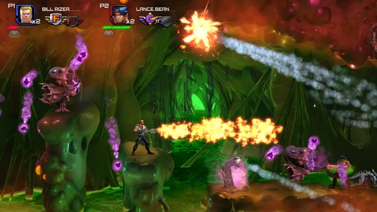 Скриншот Contra: Operation Galuga (Nintendo Switch - Цифровая версия) (EU) — 8