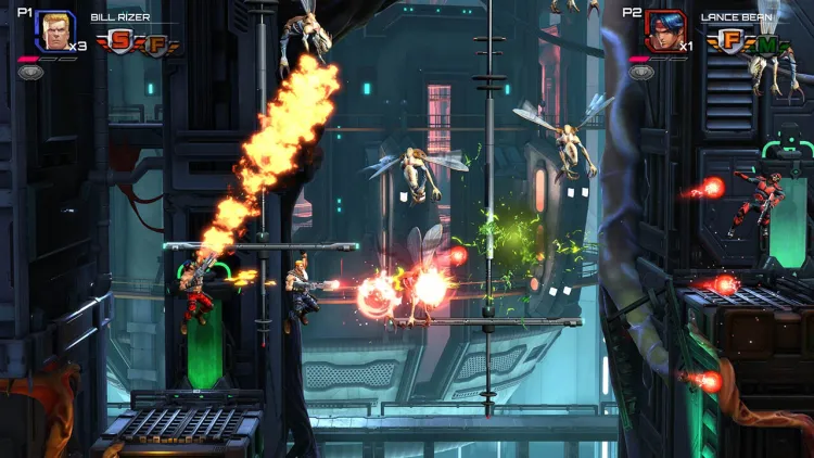 Скриншот Contra: Operation Galuga (Nintendo Switch - Цифровая версия) (EU) — 9