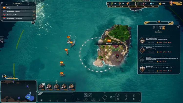 Скриншот Corsairs - Battle of the Caribbean — 7