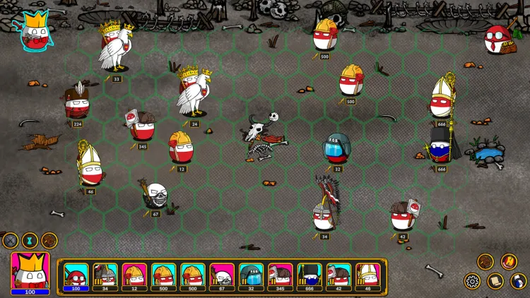Скриншот CountryBalls Heroes — 2