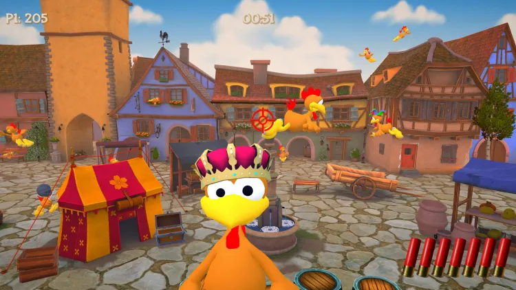Скриншот Crazy Chicken Xtreme — 3