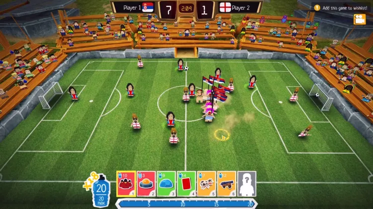 Скриншот Crazy Soccer: Football Stars — 1
