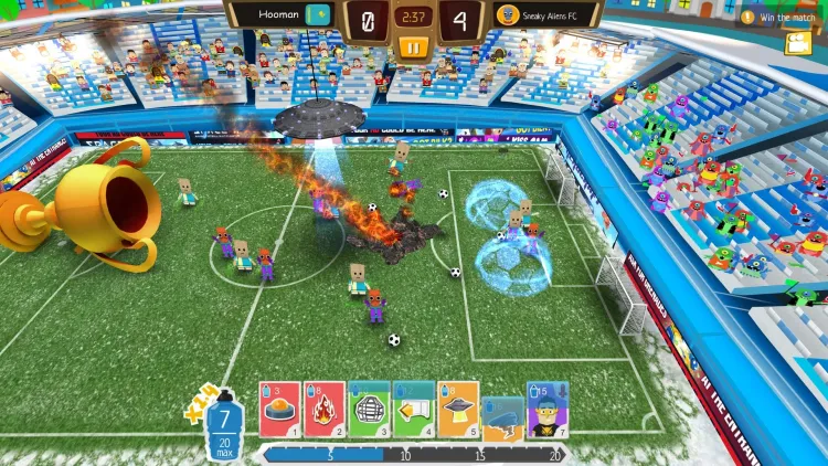 Скриншот Crazy Soccer: Football Stars — 5