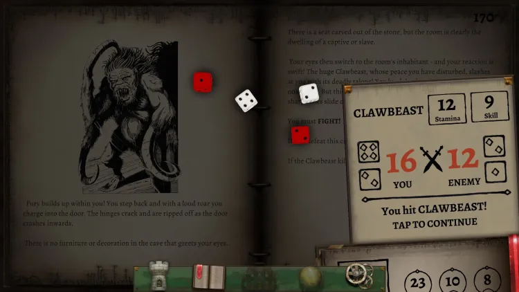 Скриншот Creature of Havoc (Fighting Fantasy Classics) DLC — 3