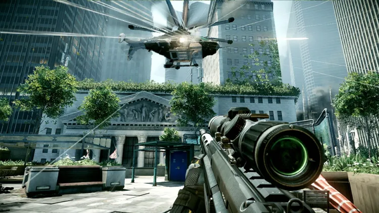 Скриншот Crysis Remastered Trilogy (Nintendo Switch - Цифровая версия) (EU) — 1