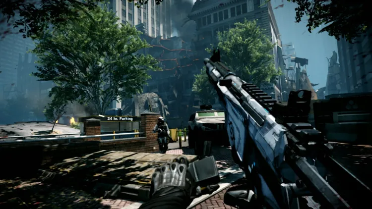 Скриншот Crysis Remastered Trilogy (Nintendo Switch - Цифровая версия) (EU) — 2
