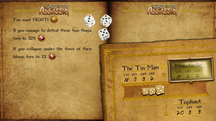 Скриншот Curse of the Assassin — 2