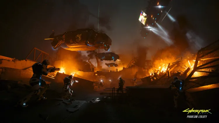 Скриншот Cyberpunk 2077: Phantom Liberty (GOG) DLC — 1