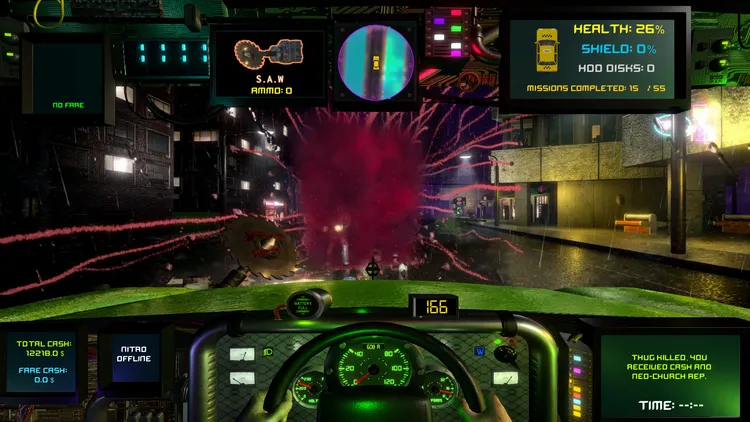 Скриншот CyberTaxi — 1