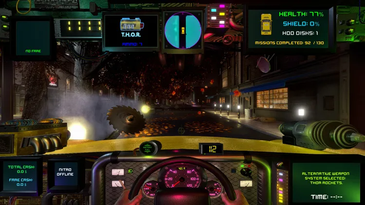 Скриншот CyberTaxi — 6