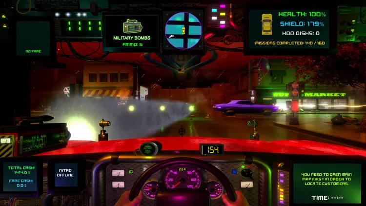 Скриншот CyberTaxi — 7