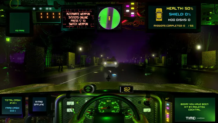 Скриншот CyberTaxi — 8