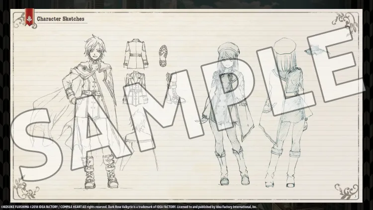 Скриншот Dark Rose Valkyrie Deluxe Pack DLC — 4