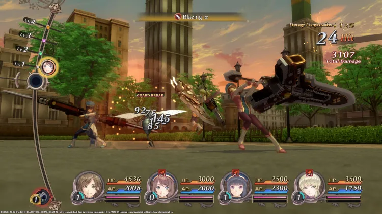 Скриншот Dark Rose Valkyrie — 5
