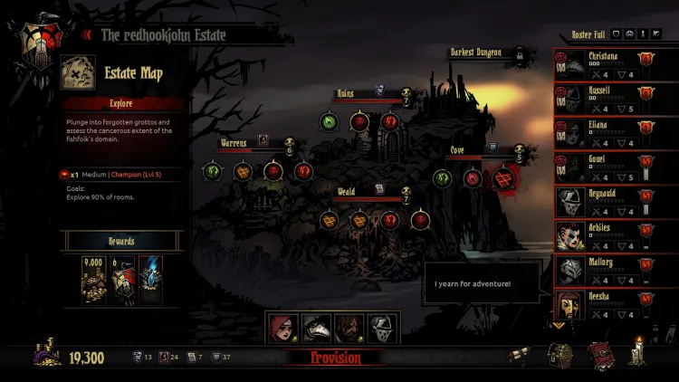 Скриншот Darkest Dungeon Ancestral Edition — 1