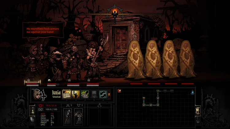 Скриншот Darkest Dungeon — 2
