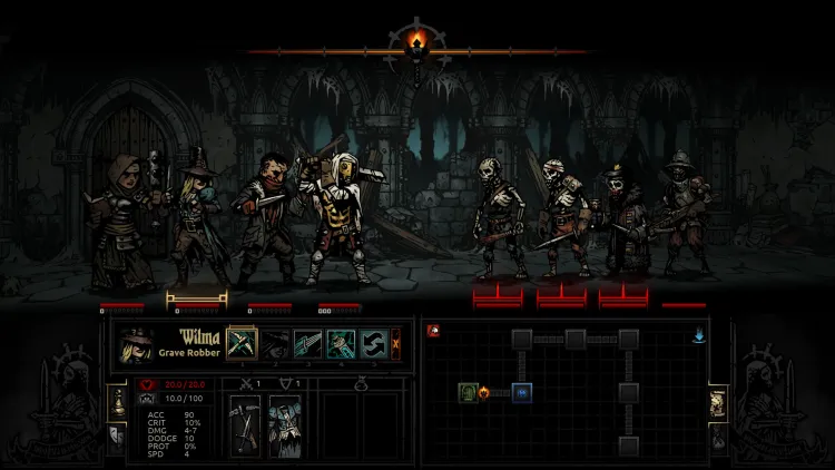 Скриншот Darkest Dungeon — 3