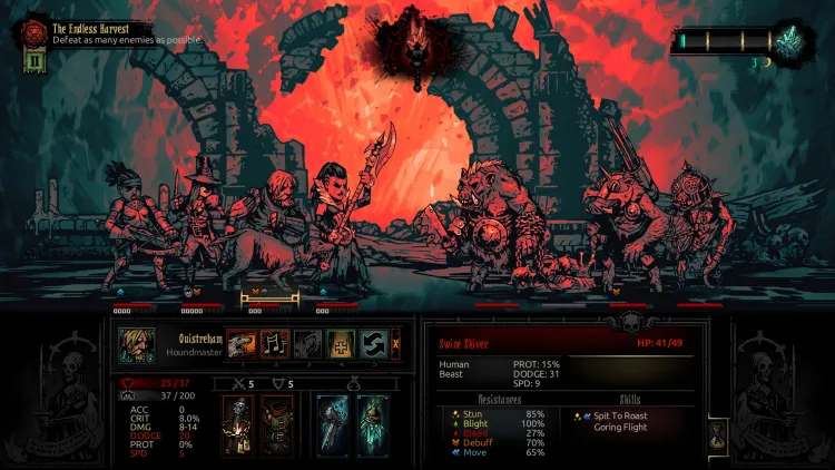 Скриншот Darkest Dungeon: The Color Of Madness DLC — 7