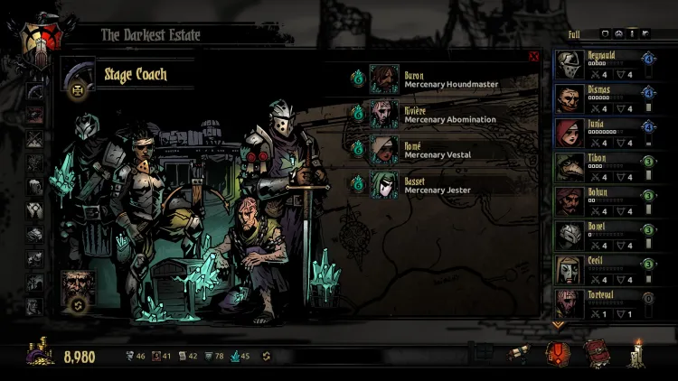 Скриншот Darkest Dungeon: The Color Of Madness DLC — 8