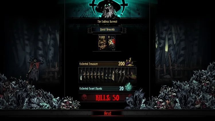 Скриншот Darkest Dungeon: The Color Of Madness DLC — 9