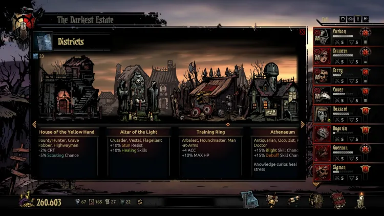 Скриншот Darkest Dungeon: The Crimson Court DLC — 2