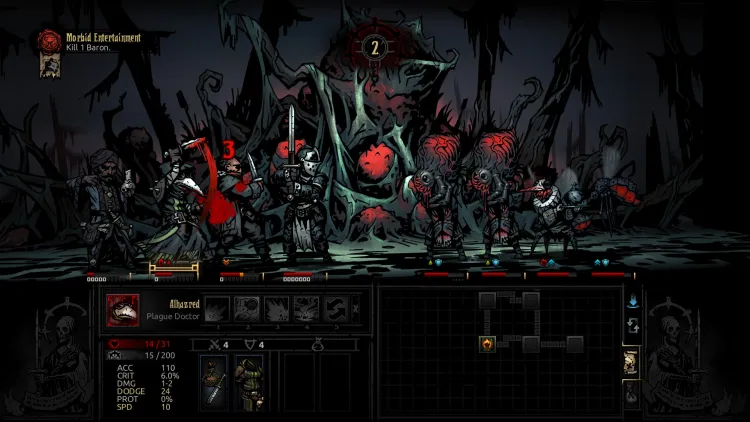 Скриншот Darkest Dungeon: The Crimson Court DLC — 6