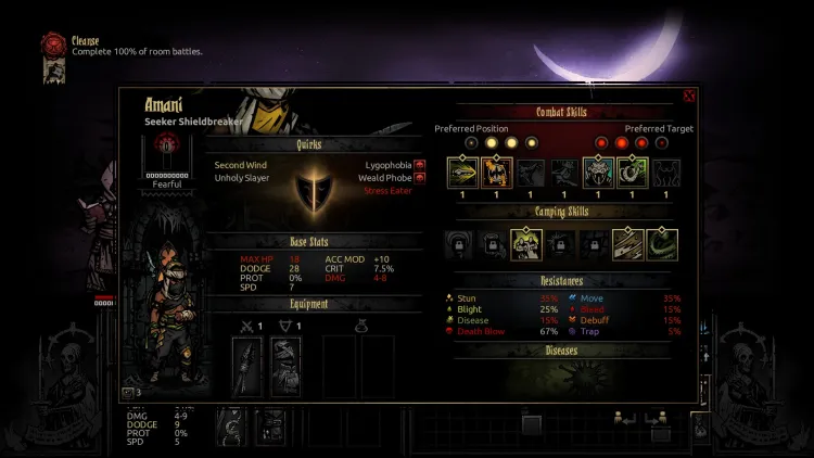 Скриншот Darkest Dungeon: The Shieldbreaker DLC — 3
