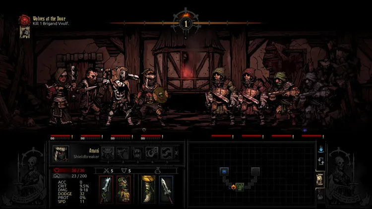 Скриншот Darkest Dungeon: The Shieldbreaker DLC — 9