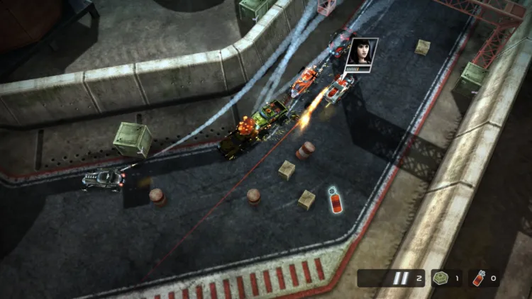 Скриншот Death Rally — 2