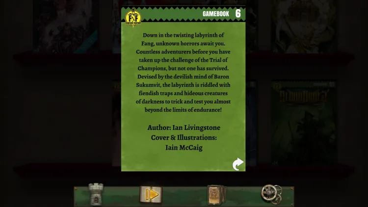 Скриншот Deathtrap Dungeon (Fighting Fantasy Classics) DLC — 4