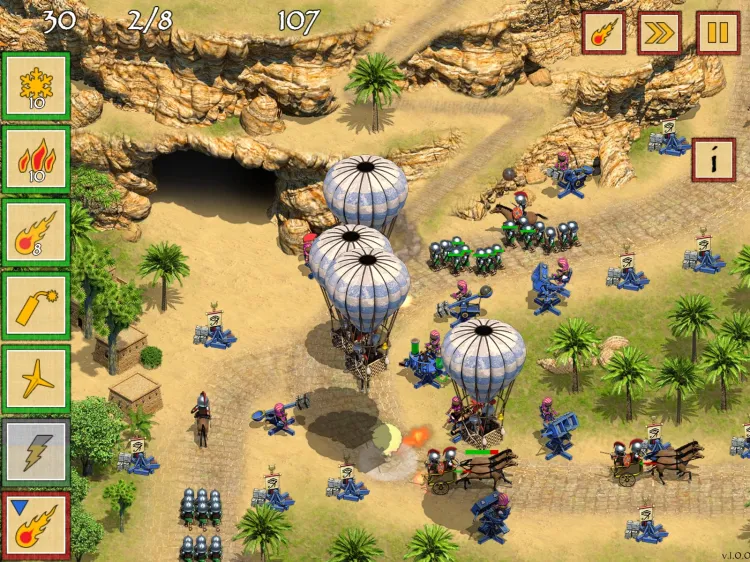 Скриншот Defense of Egypt: Cleopatra Mission — 1