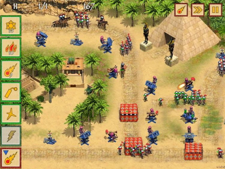 Скриншот Defense of Egypt: Cleopatra Mission — 3