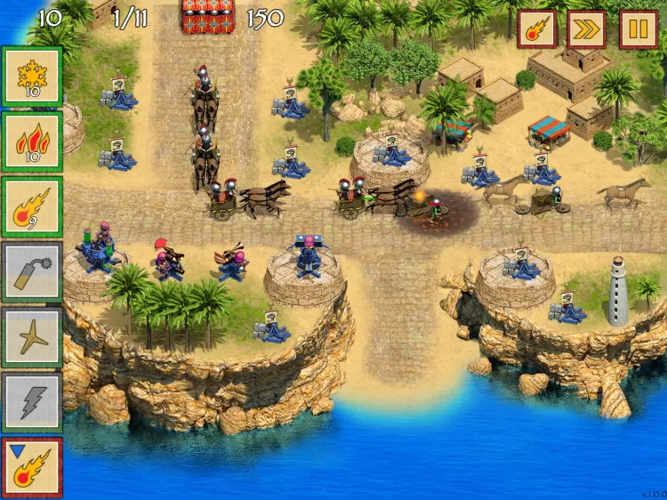 Скриншот Defense of Egypt: Cleopatra Mission — 4
